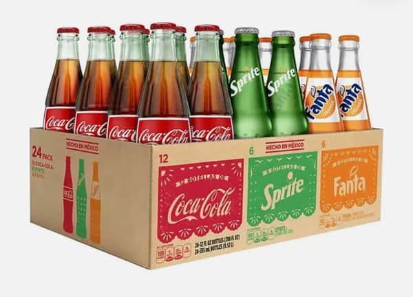 Mixed Mexican Glass Bottles