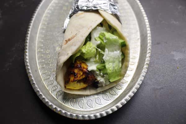 Garlic Chicken Wrap