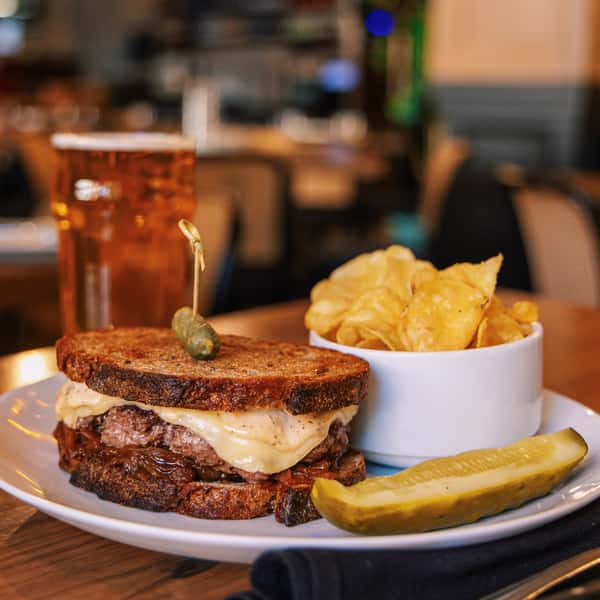 sandwich and sides