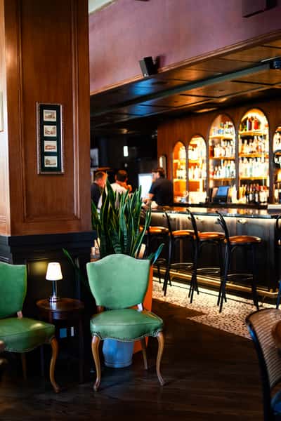 Bar area