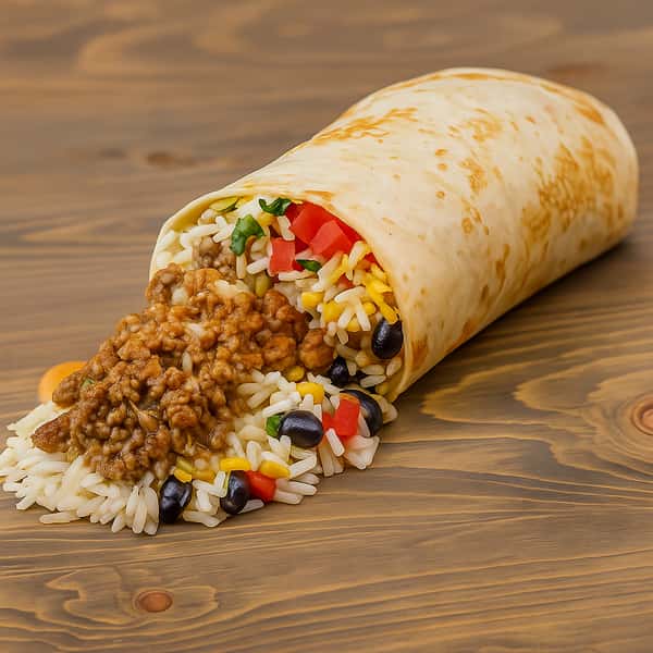 Beef Burrito (Truck Style)