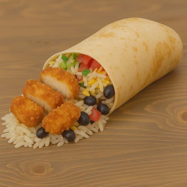 Chicken Burrito (Truck Style)