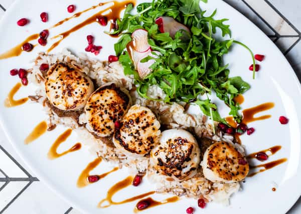 Pan-Seared Scallops
