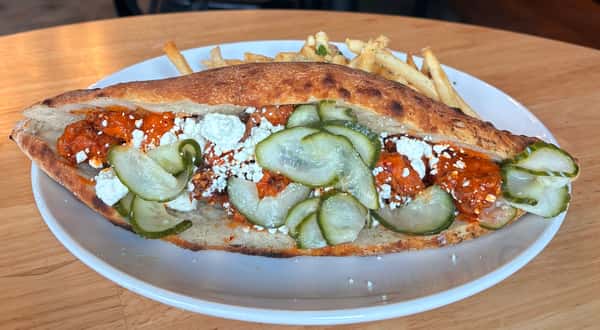 Fried Italian Chicken Sandwich