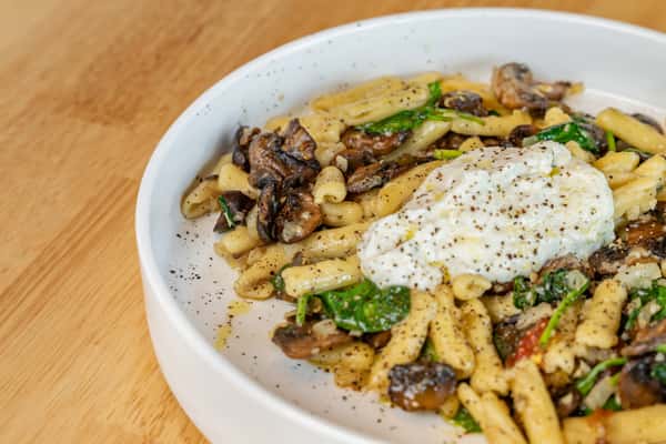 Truffle Mushrooms & Whipped Ricotta Fresh Pasta