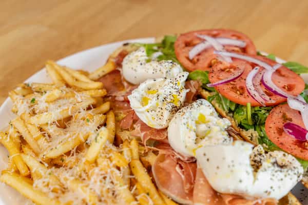 Burrata & Prosciutto Sandwich