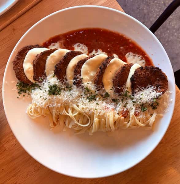 Eggplant Parm plate