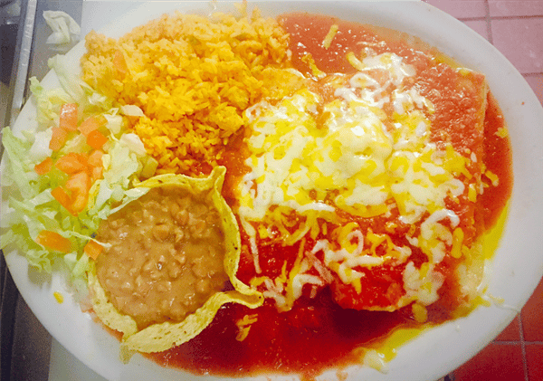 Seafood Enchiladas