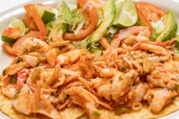 Tostada De Ceviche