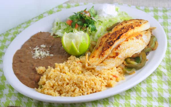 Fish Fajitas