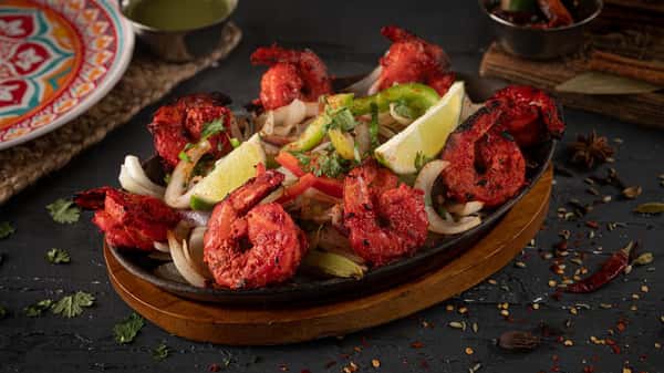 (8) Tandoori Shrimp