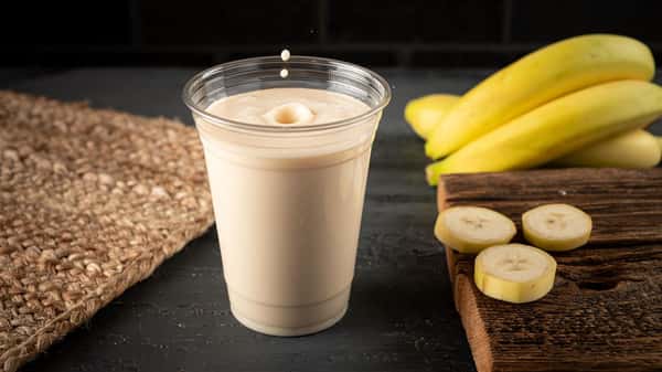 Chickoo-Banana Lassi