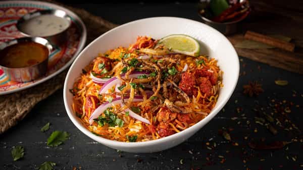 Chicken Gongura Dum Biryani