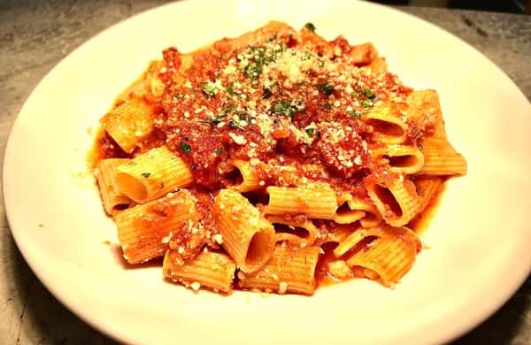 Veal Rigatoni Bolognese