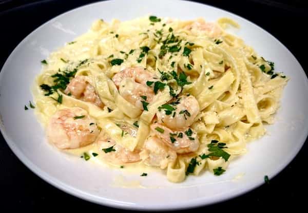 Shrimp Fettuccine Alfredo