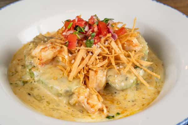 Shrimp Avocado Relleno