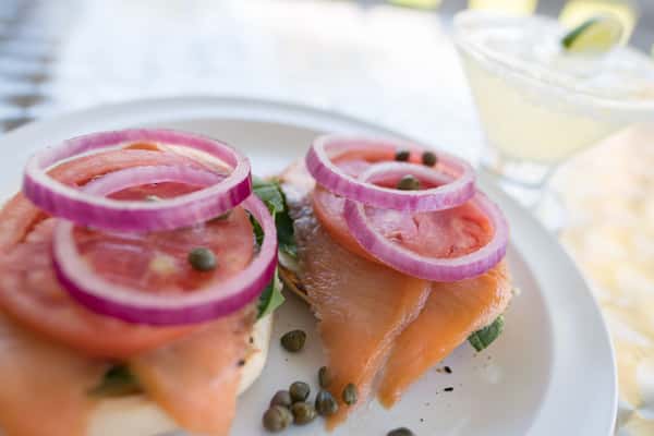 Lox And Bagel Breakfast 2nd Street Cafe American Restaurant in