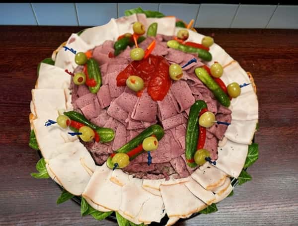 Deluxe Sliced Deli Platter (Catering)