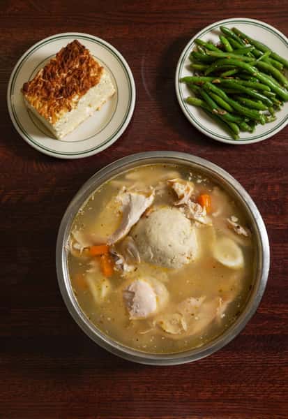 CHICKEN IN THE POT