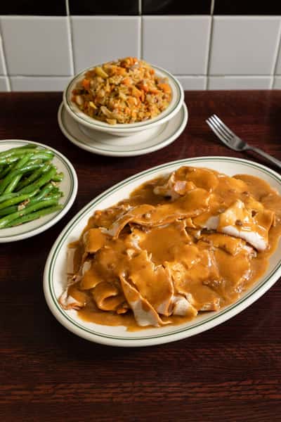 ROASTED TURKEY w/ Gravy, Dinner