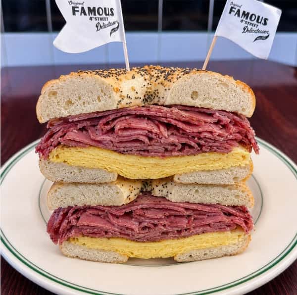 CORNED BEEF & EGGS Sandwich