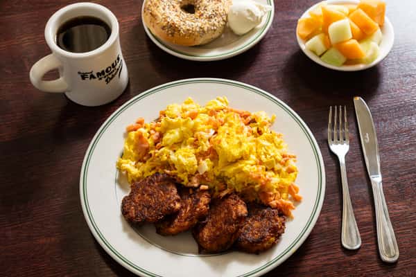 NOVIE, EGGS & ONIONS