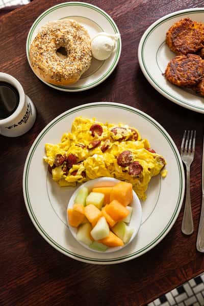 FRANKFURTERS & EGGS