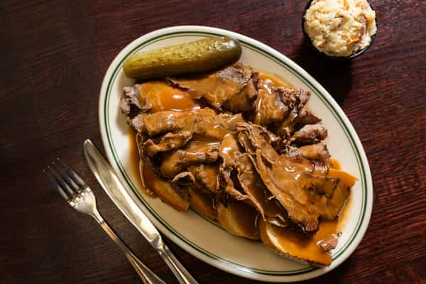 HOT OPEN ROAST BEEF