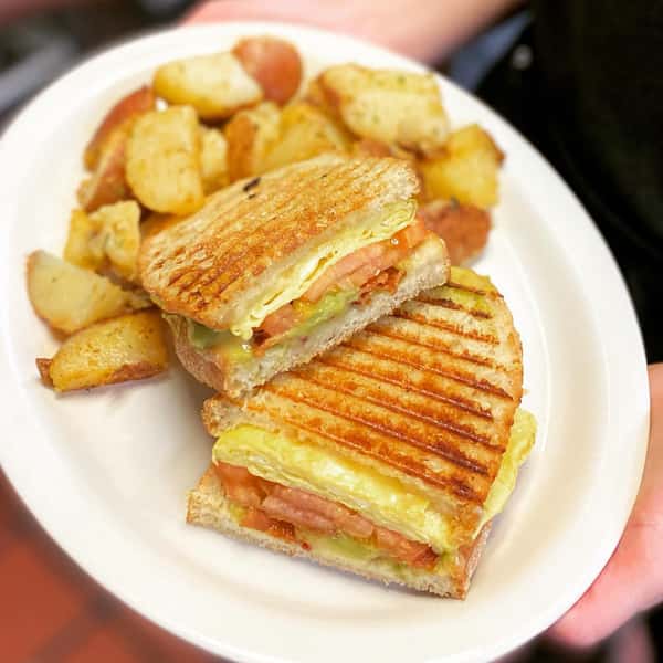 toast and baked potatoes