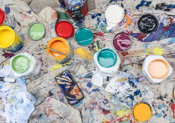Cans of Paint