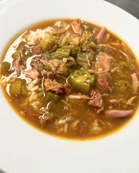 Duck Gumbo with Rice