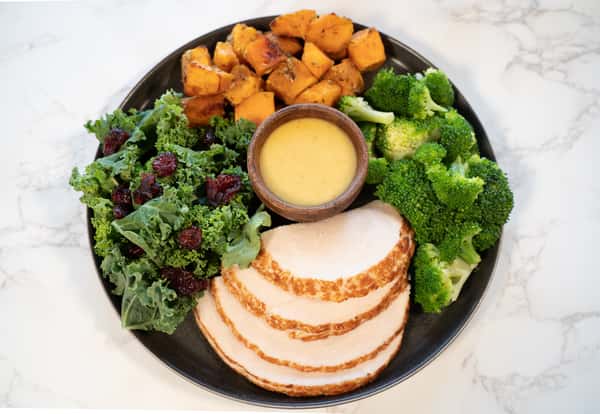 B's Harvest Turkey Plate
