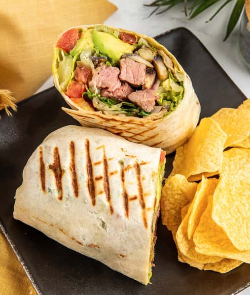 Iron steak wrap