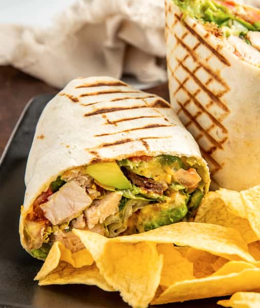 B's Honey Mustard Turkey Wrap | Lunch