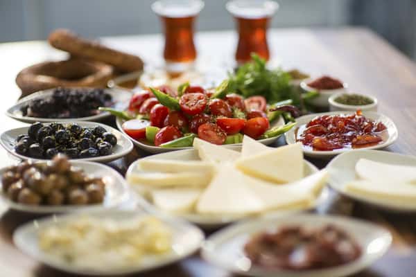 cheese and olives
