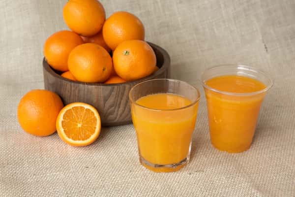 12 OZ Fresh-Squeezed Orange Juice