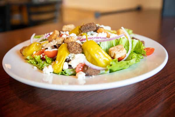 Greek Salad - Menu - Gio's Pizzeria - Italian Restaurant in Hampden, MA