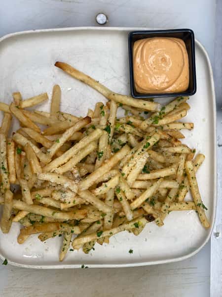 Truffle Fries Fries Tossed in White