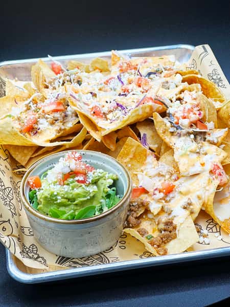 Local Nacho with Chorizo