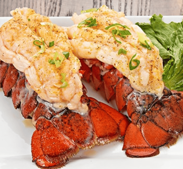TWIN 6 oz COLD WATER LOBSTER TAILS $65