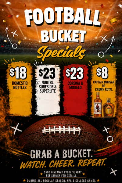 Football Bucket Specials