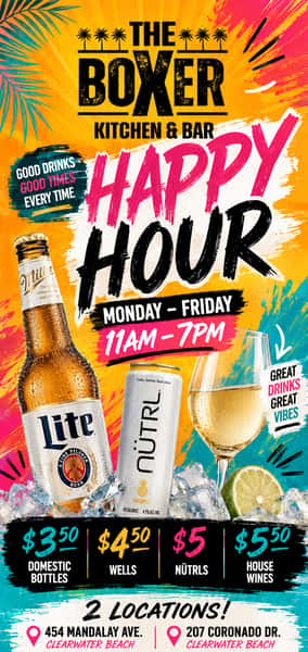 Happy Hour Specials