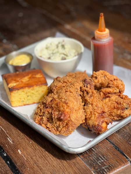 Pickle Brined Fried Chicken
