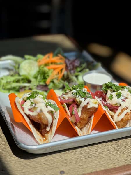 Baja Mahi Tacos