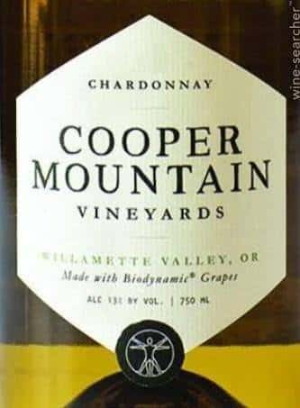 Cooper Mountain Vineyards Chardonnay