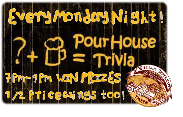 🍻❓🤓Monday Night Trivia🤓❓🍻