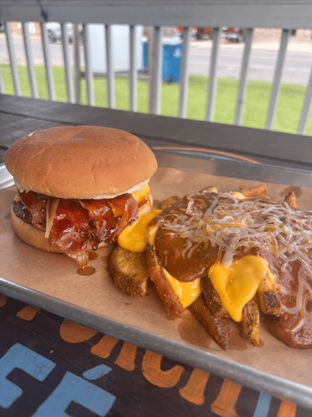 Blazing Bacon Burger