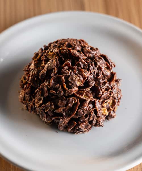 Enjambre De Chocolate Oscuro Y Vainilla