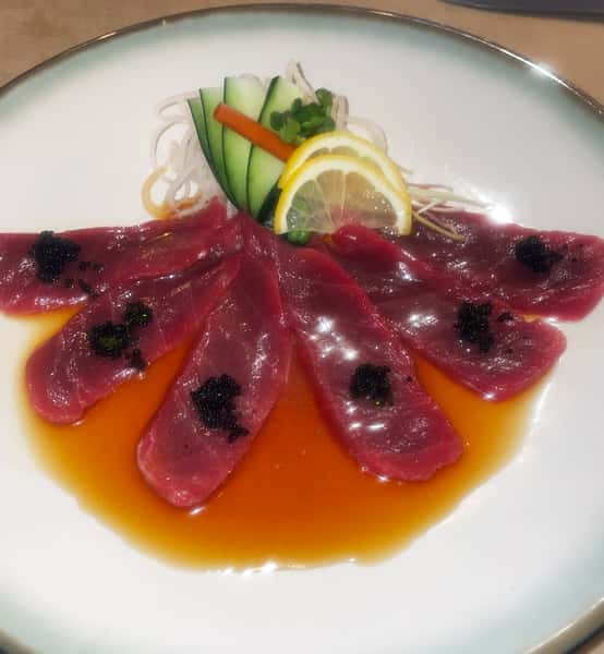 Blue Fin Tuna Carpaccio 6pcs