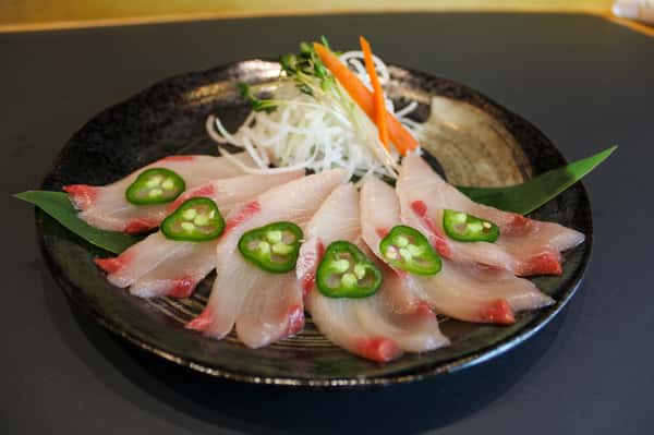 Yellowtail Jalapeno Carpaccio 6pcs